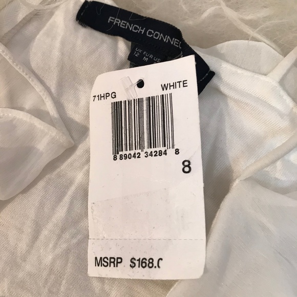 FRENCH CONNECTION Adanna Chiffon Lace Dress - Picture 8 of 8